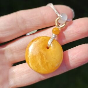 122 Radiant Amber: Premium Danish Circle of Warmth